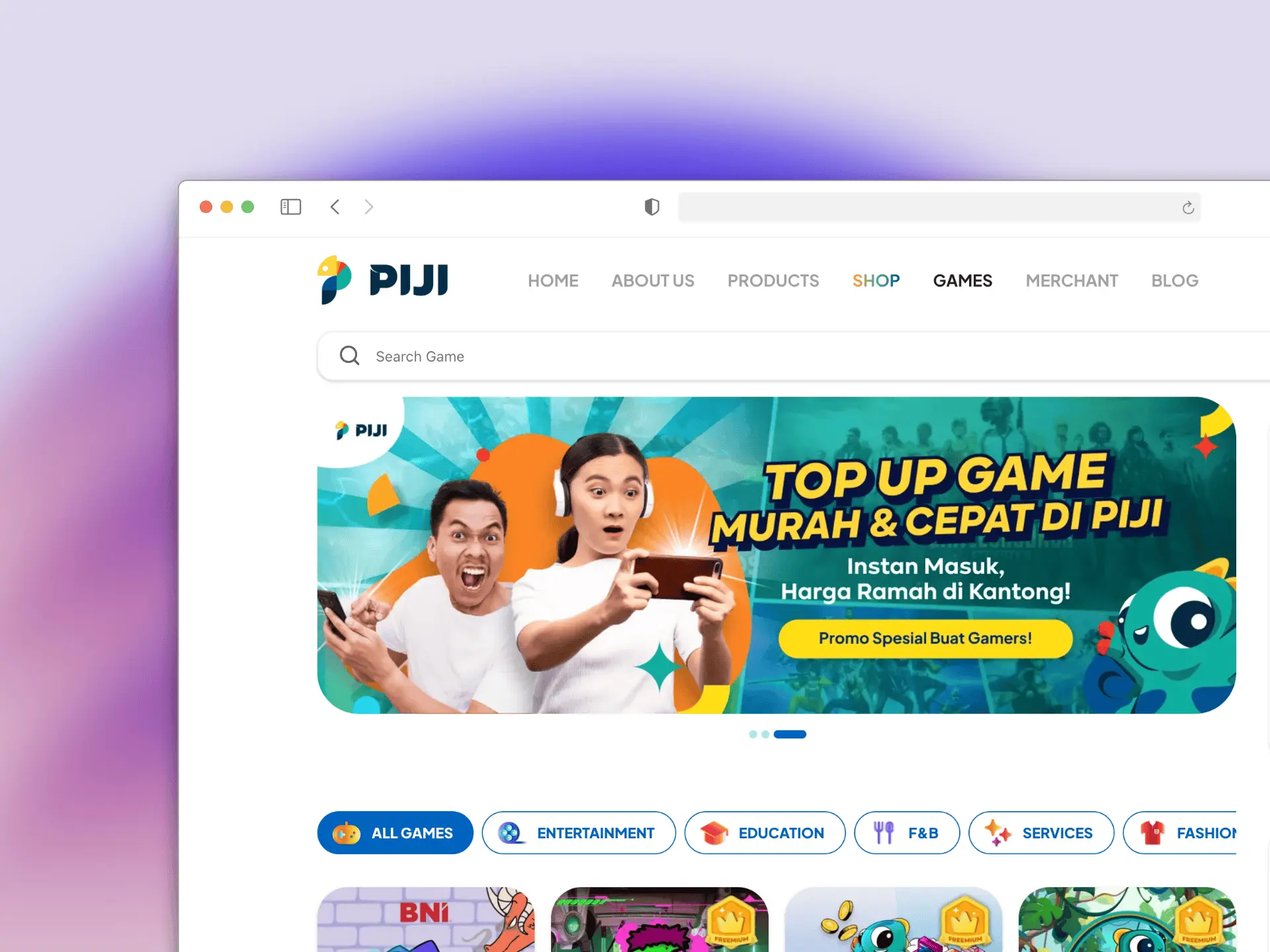 PIJI — Gamification